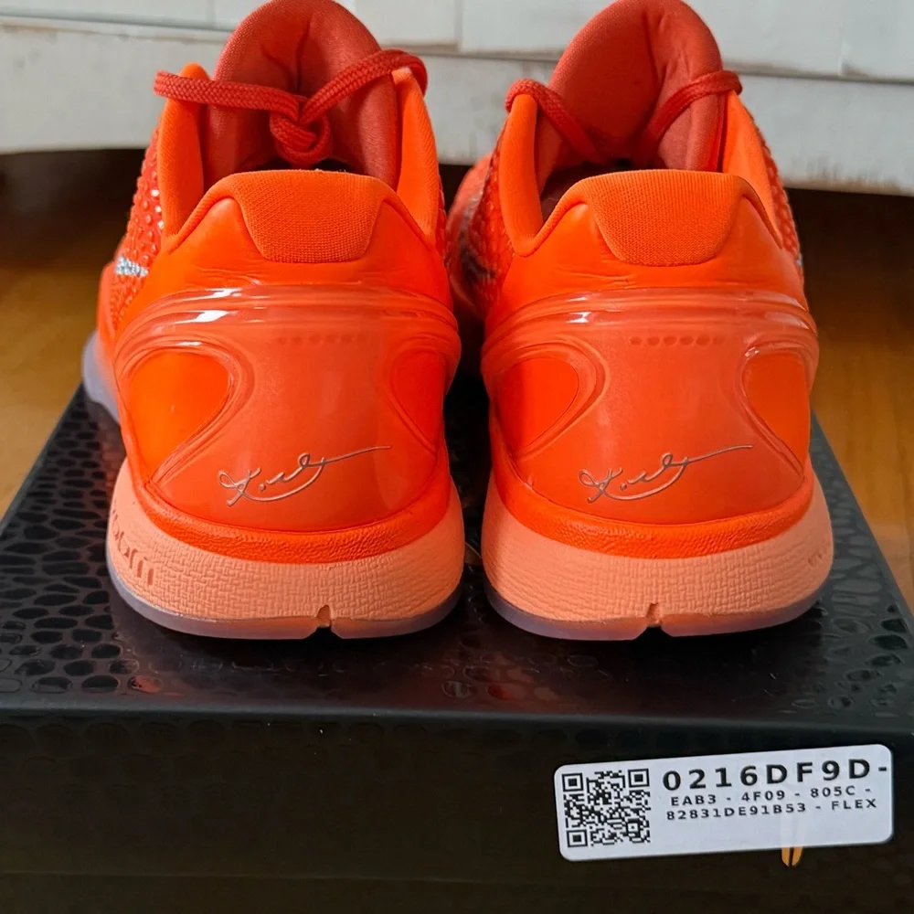 Nike Kobe 6 Protro “Total Orange” men’s size 11